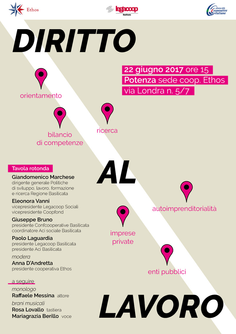 Diritto al lavoro, locandina
